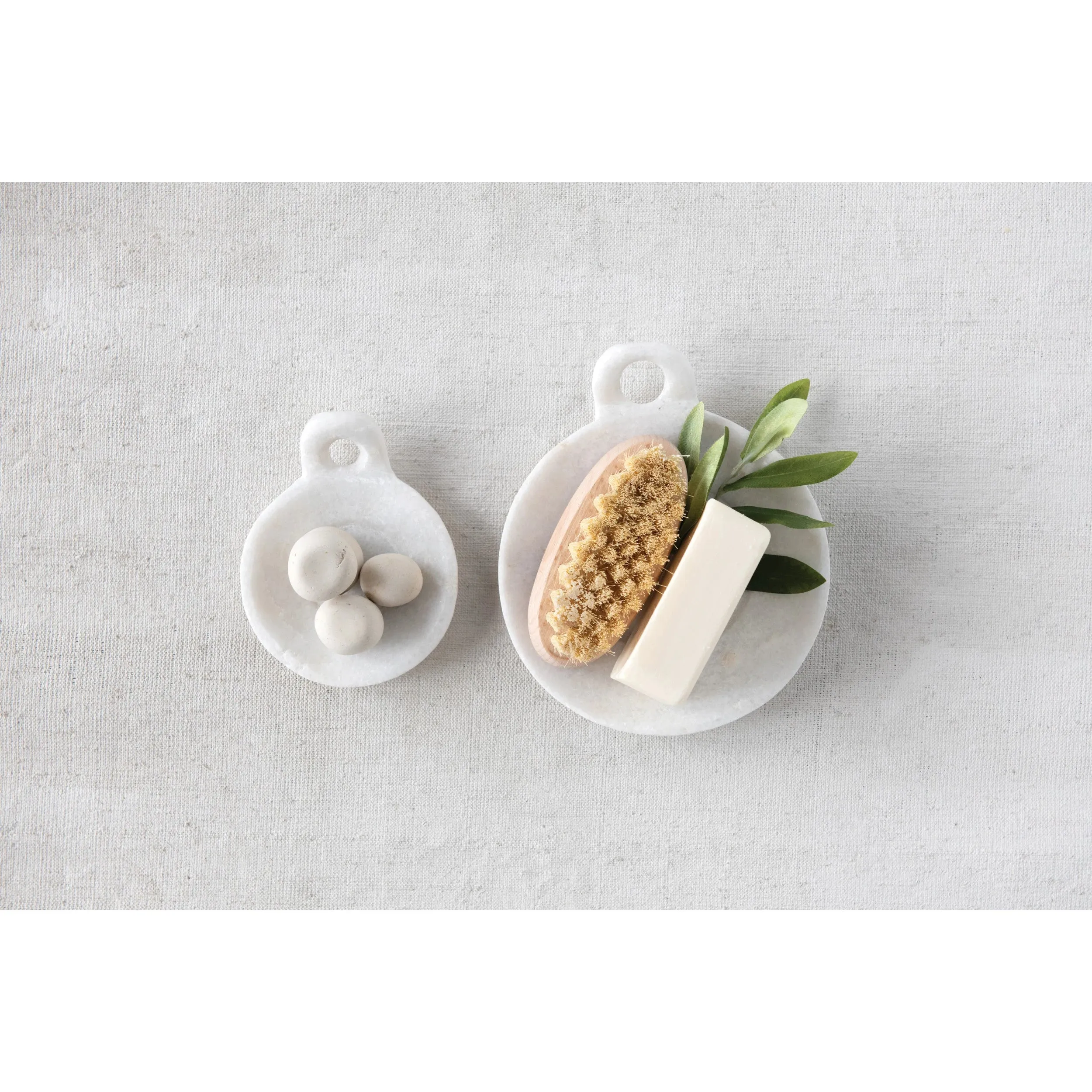 Marble Dish with Handle
