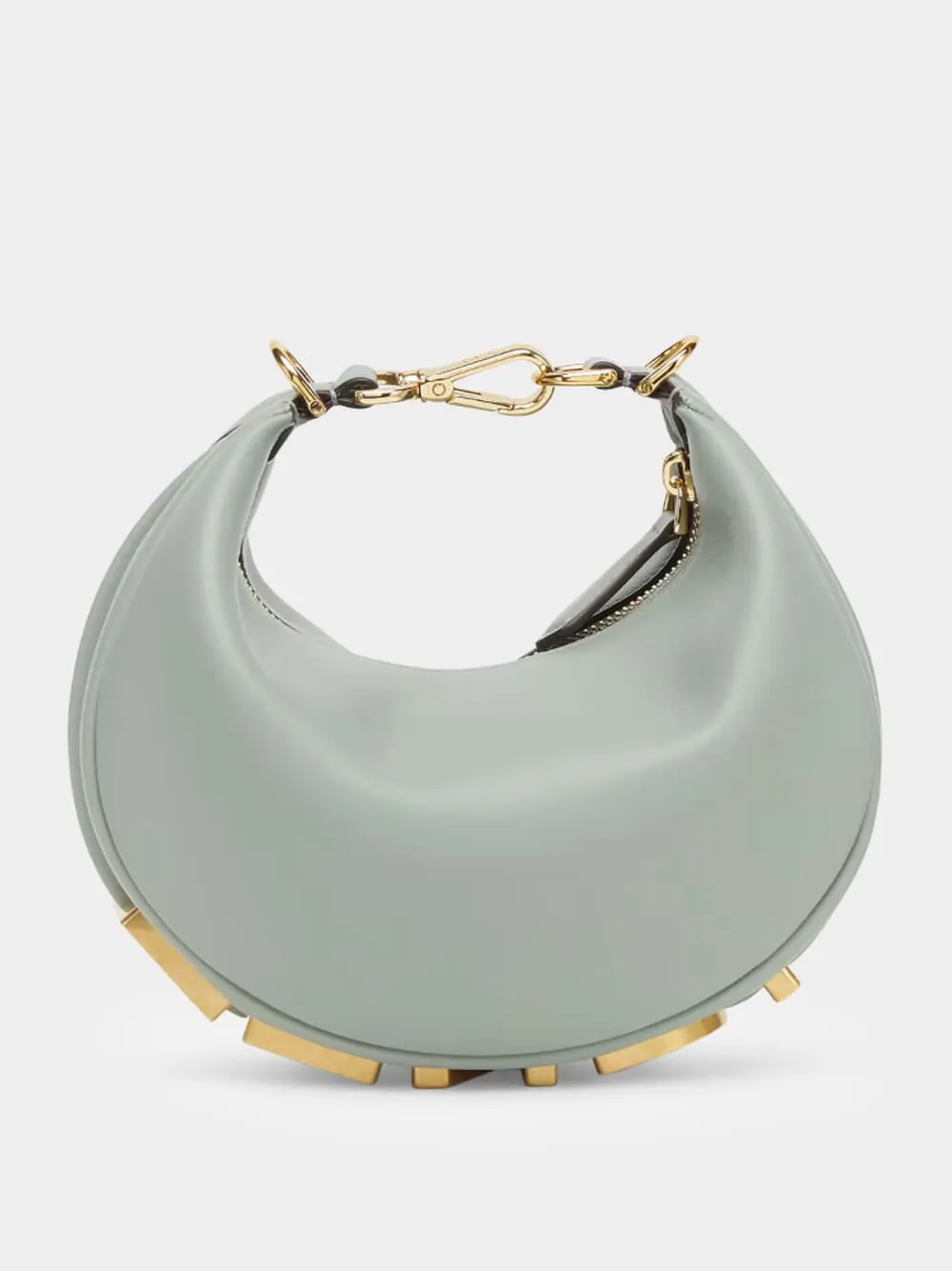 Matcha Green Fendigraphy Mini Bag