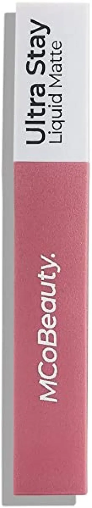 MCoBeauty - Ultra Stay Liquid Matte - Dusty Rose Shade - Comfortable Long-Lasting Matte-Finish Lip Color - Richly Pigmented & Long-Lasting Formula - 0.1 oz.,I0105979