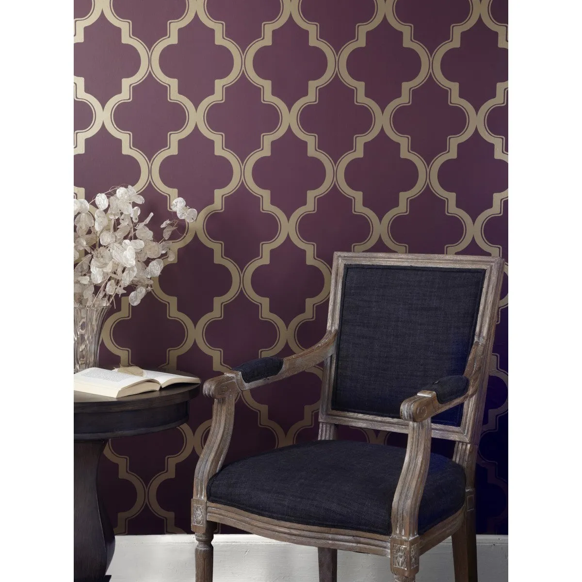Merlot MA036 Marrakesh Self-Adhesive Wallpaper