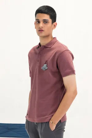 Mesa Rose Jacquard Polo Shirt