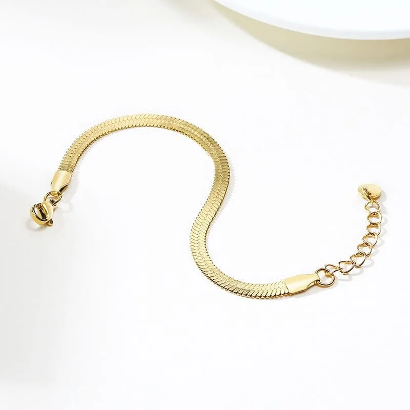 Minimalist Gold Chain Bracelet