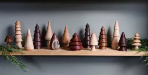 Minimalist Woodland 5 Tree Set