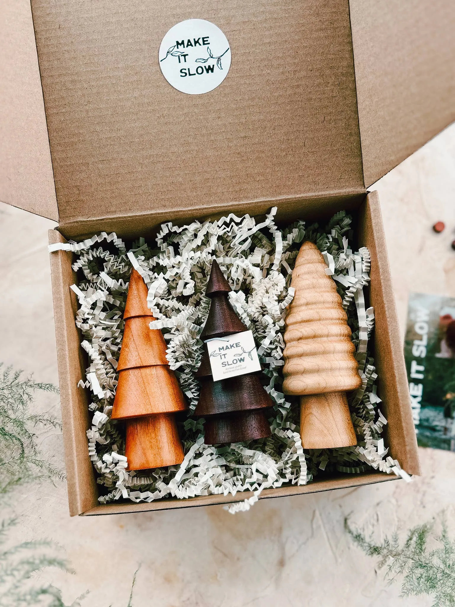 Minimalist Woodland 5 Tree Set