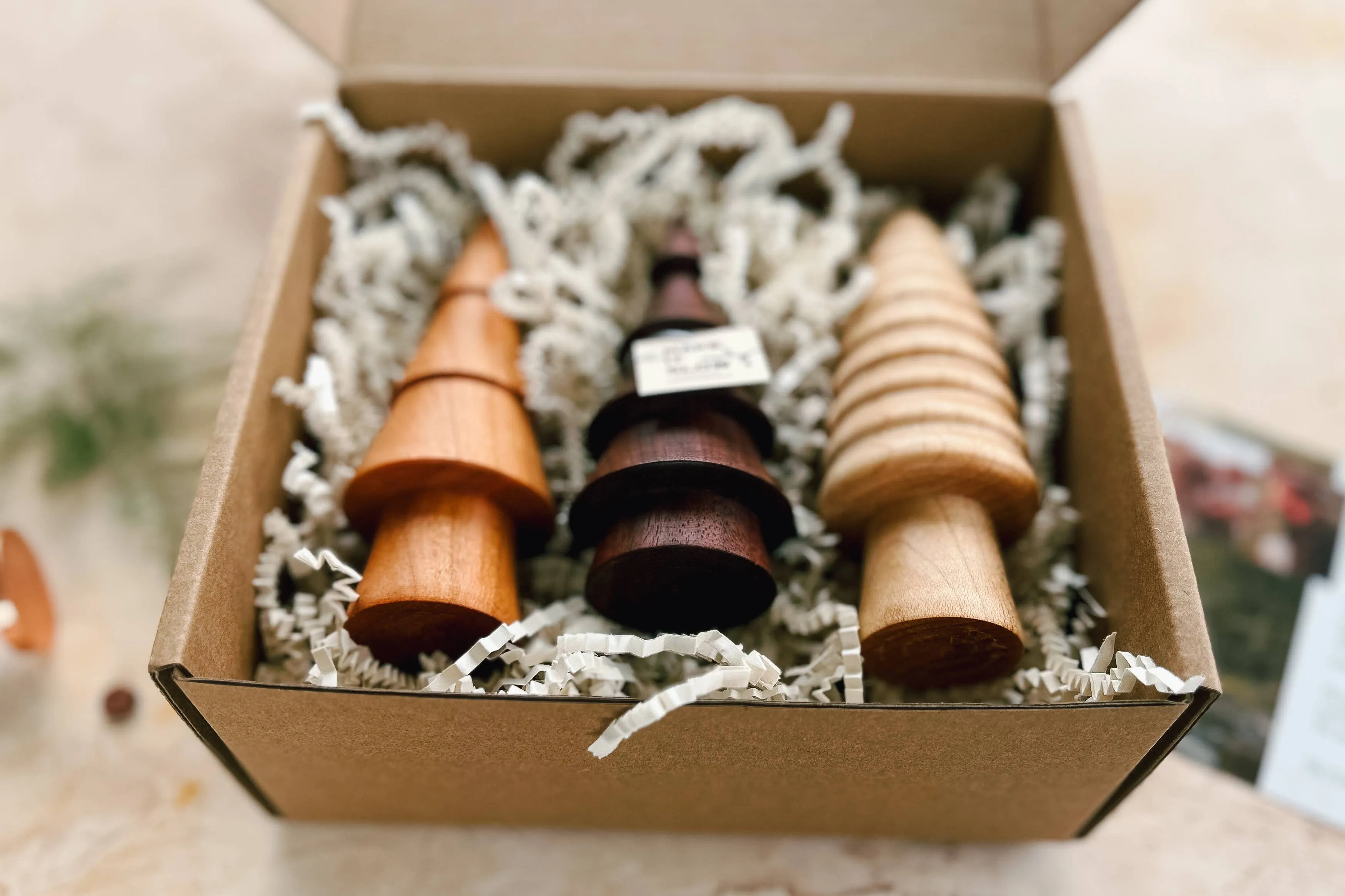 Minimalist Woodland 5 Tree Set