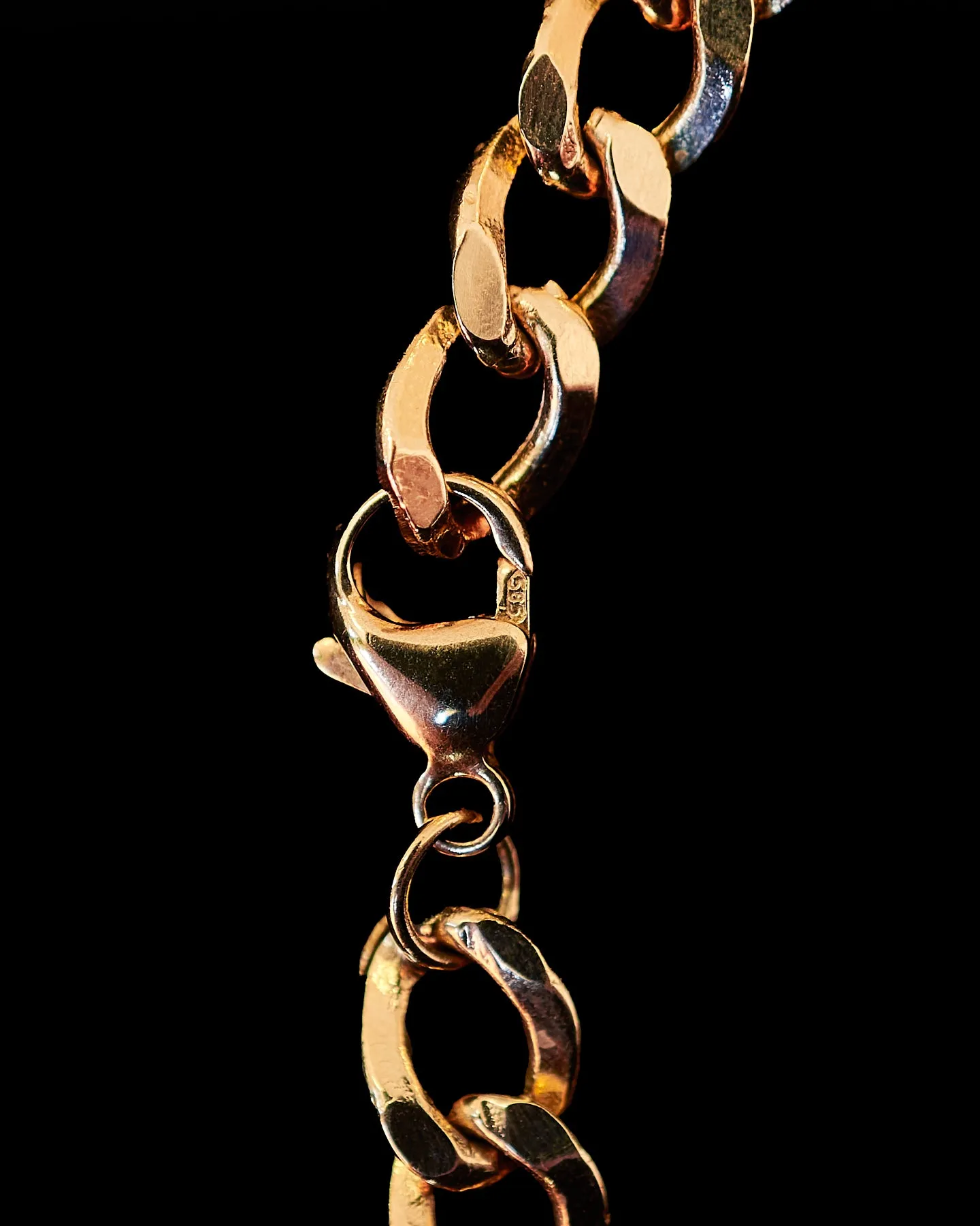 Mint Green Tourmaline Cuban-Link Pyramid Choker