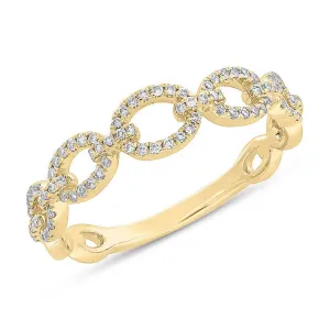 Modern Chain Link Ring