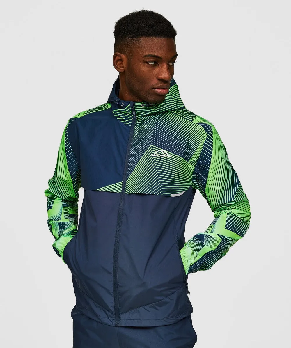 Monterrain Glow Jacket - Navy/Lime