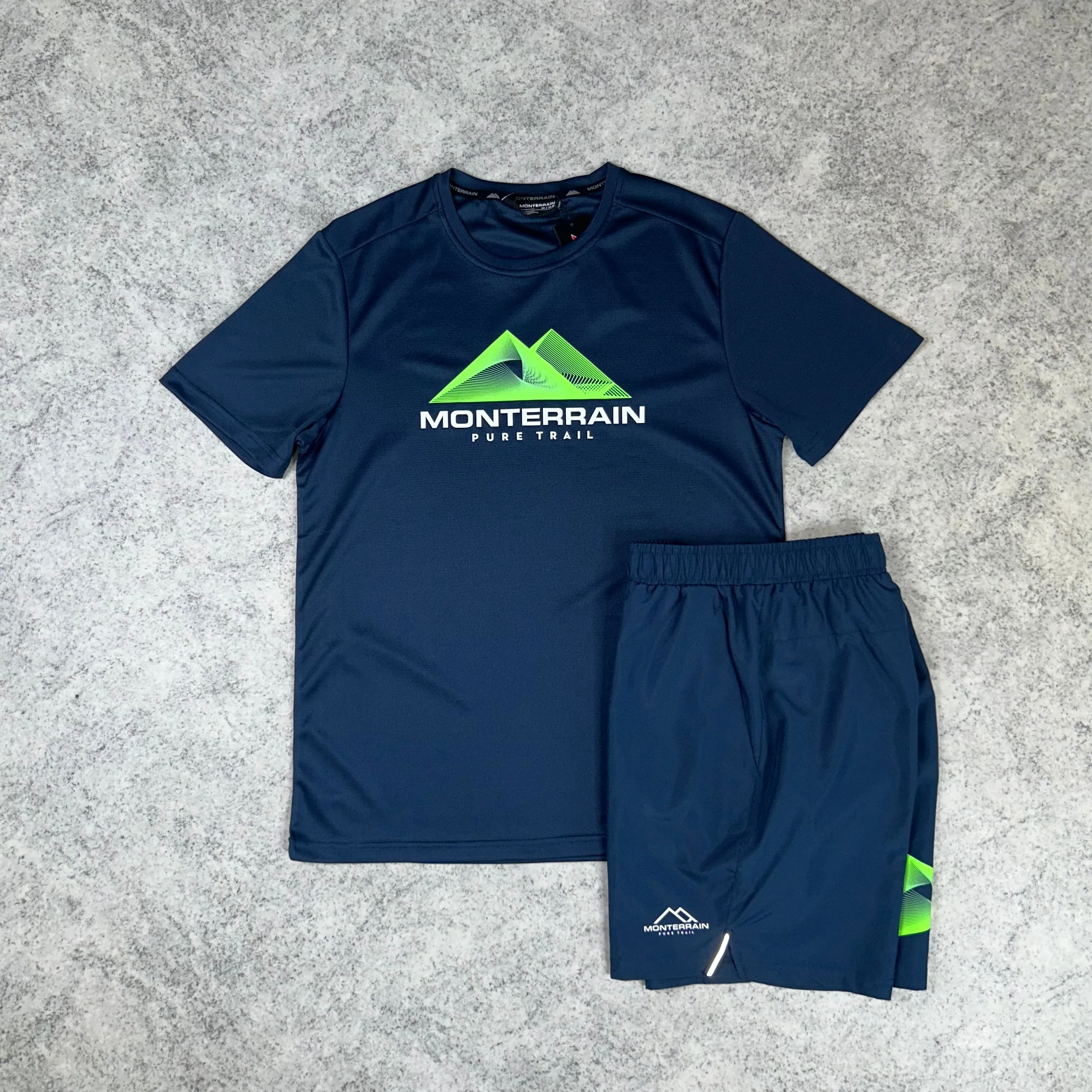 Monterrain Glow Set - Navy/Lime