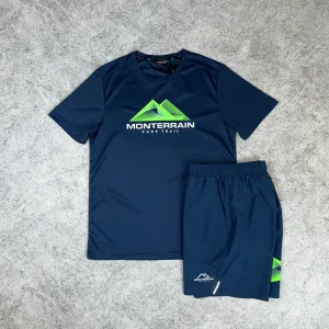 Monterrain Glow Set - Navy/Lime