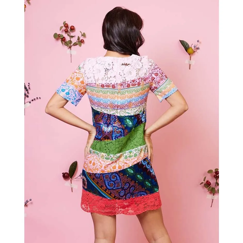 Mosaic Swing Dress
