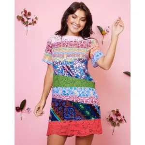 Mosaic Swing Dress