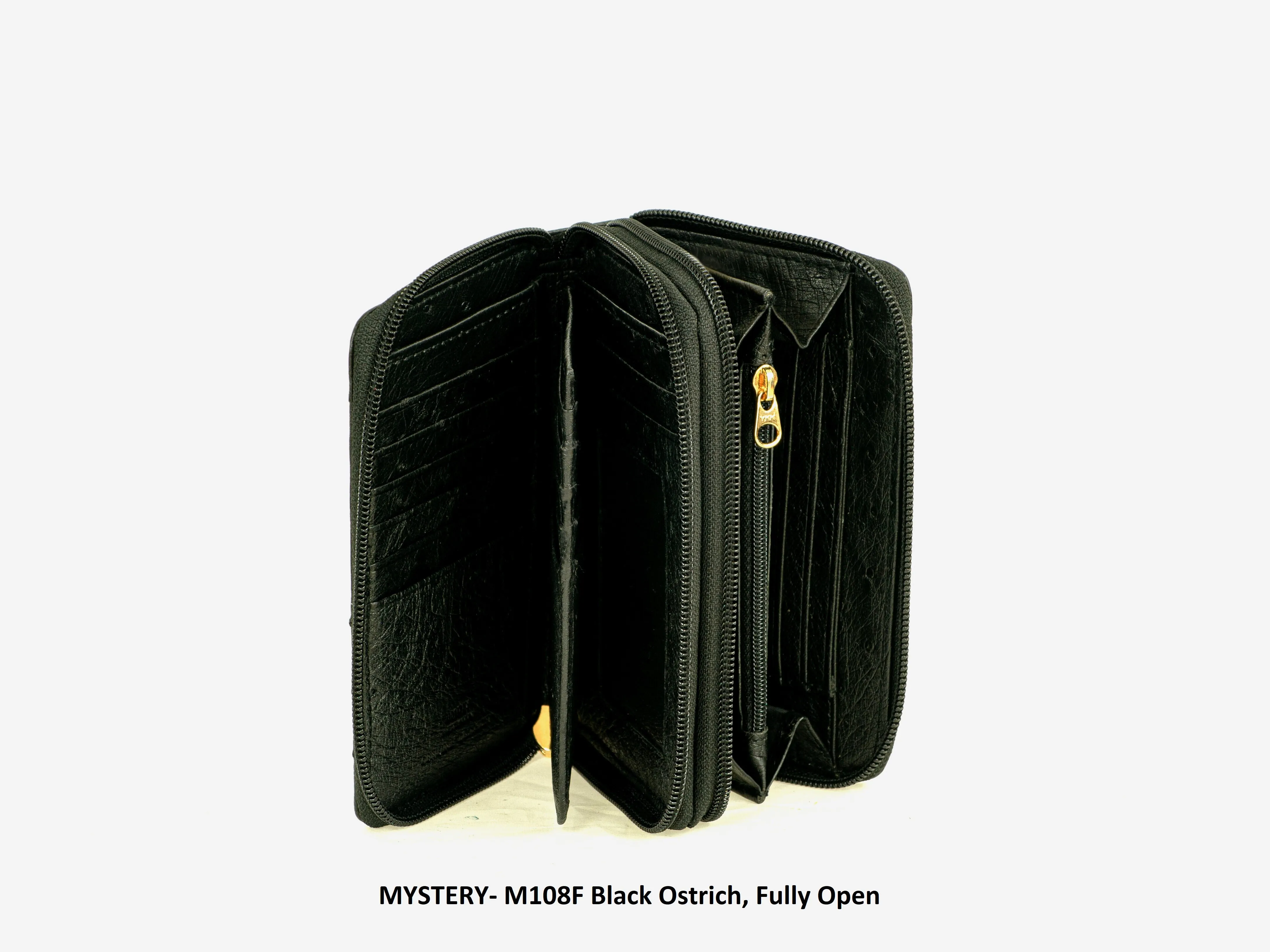 MYSTERY- M108F Genuine Ostrich Leather (Take a further 10% off on the check out)