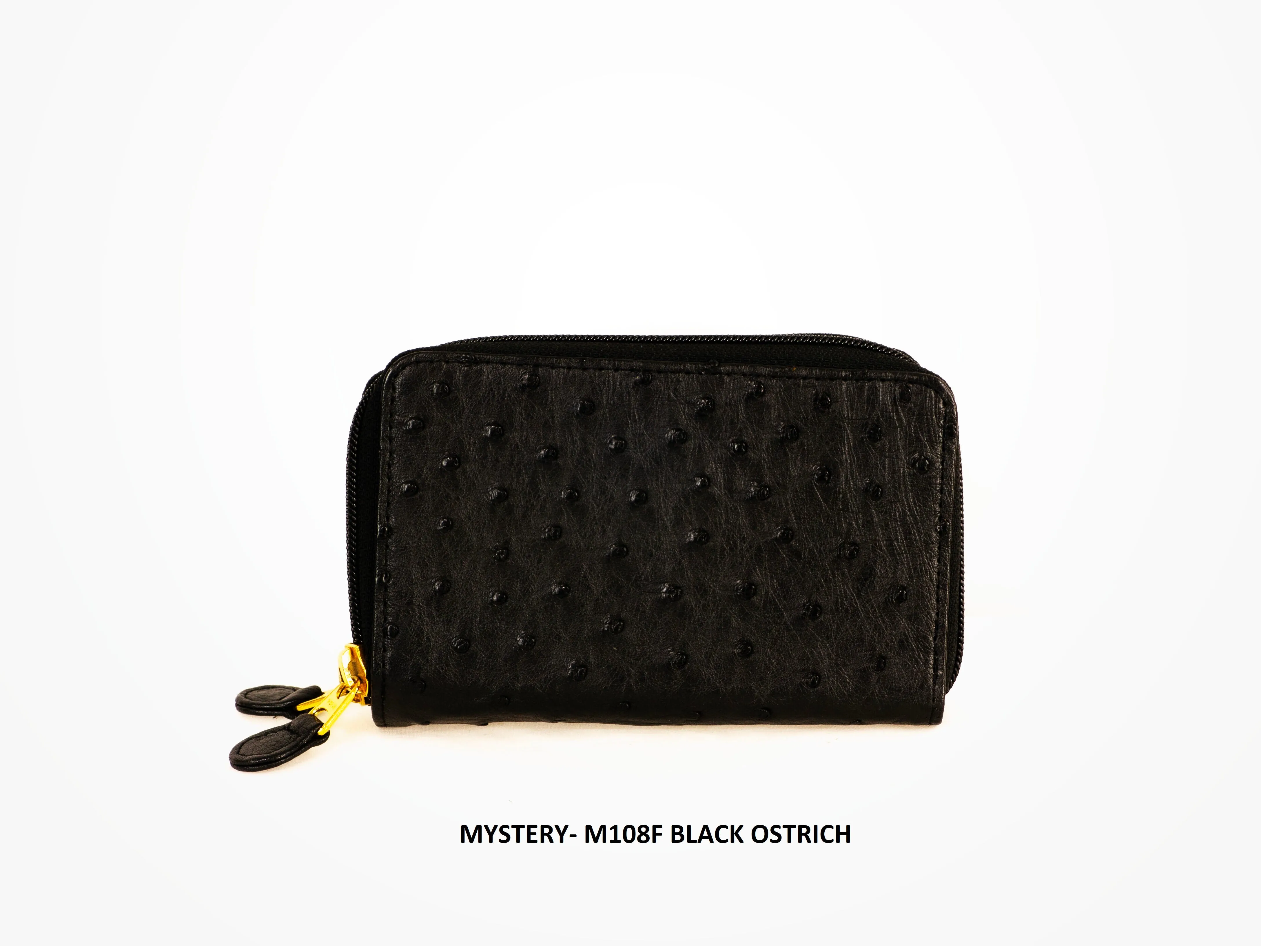 MYSTERY- M108F Genuine Ostrich Leather (Take a further 10% off on the check out)