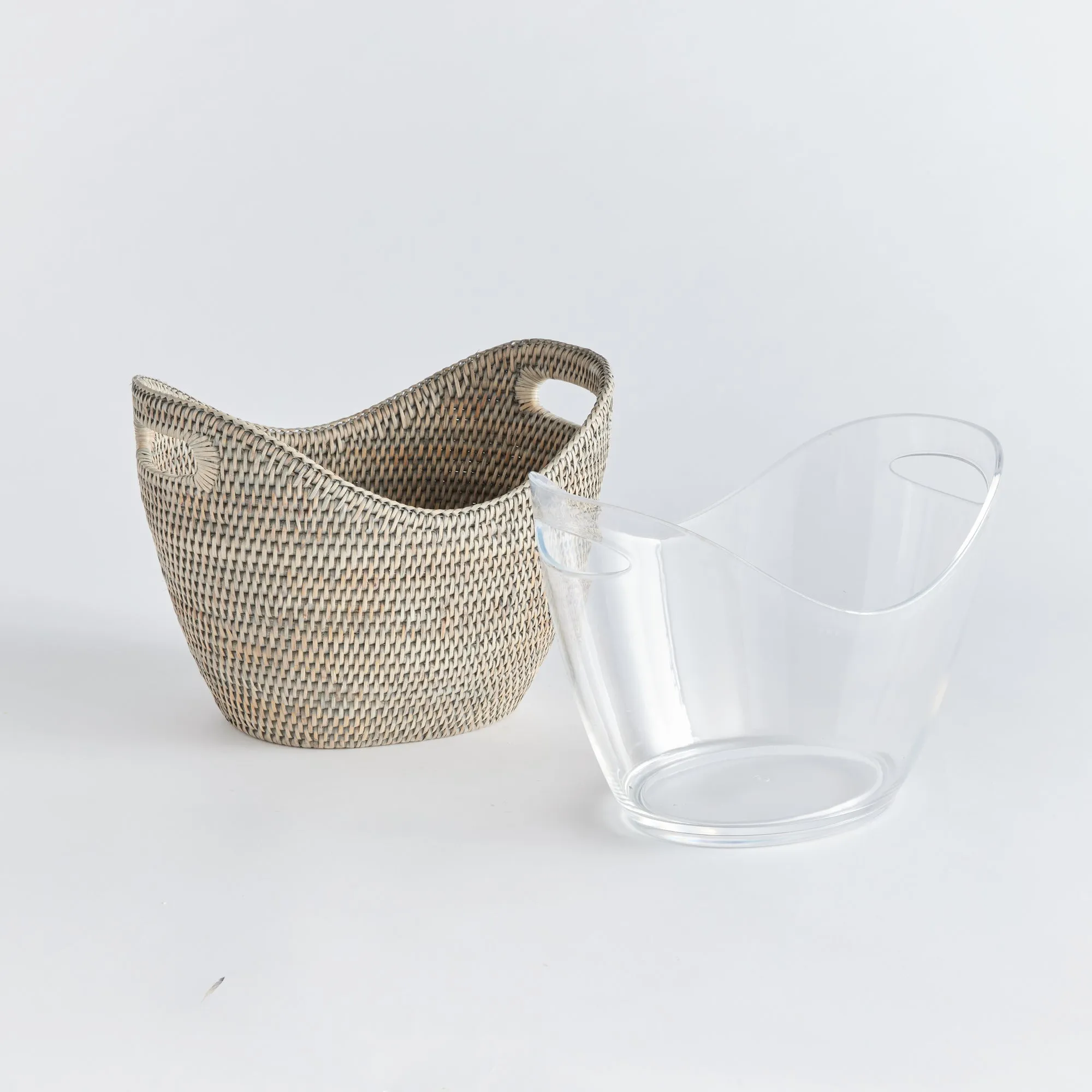 NAPA Home & Garden, BURMA RATTAN BEVERAGE TUB LARGE,N4TN257GY
