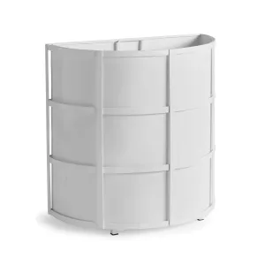 NAPA Home & Garden, FREMONT DEMILUNE PLANTER SHORT,N2MJ01WH