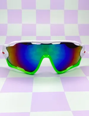 NEED 4 SPEED SHADES - WHITE & GREEN