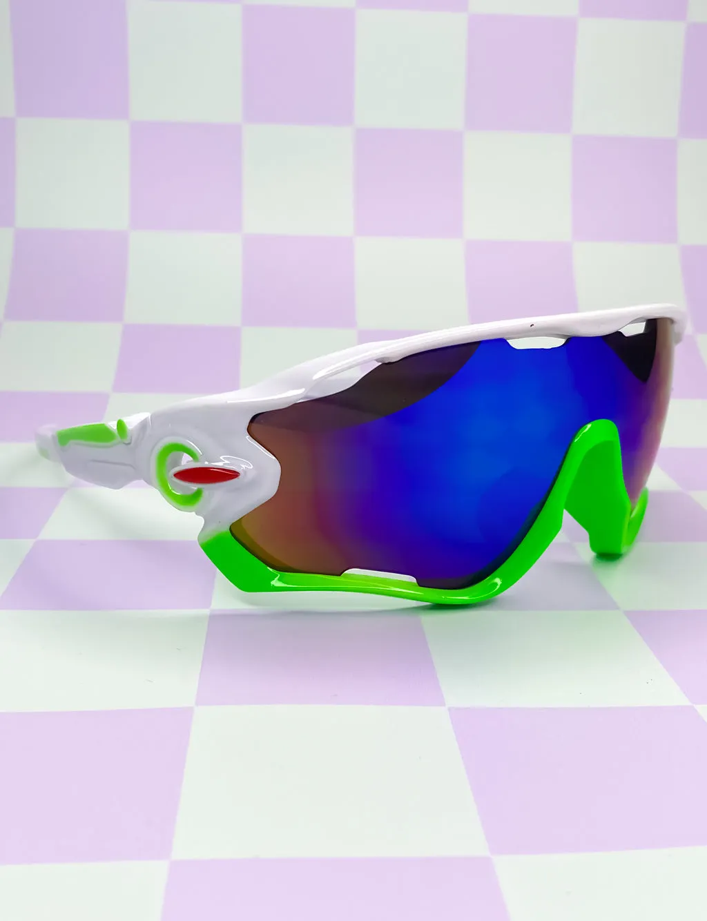 NEED 4 SPEED SHADES - WHITE & GREEN