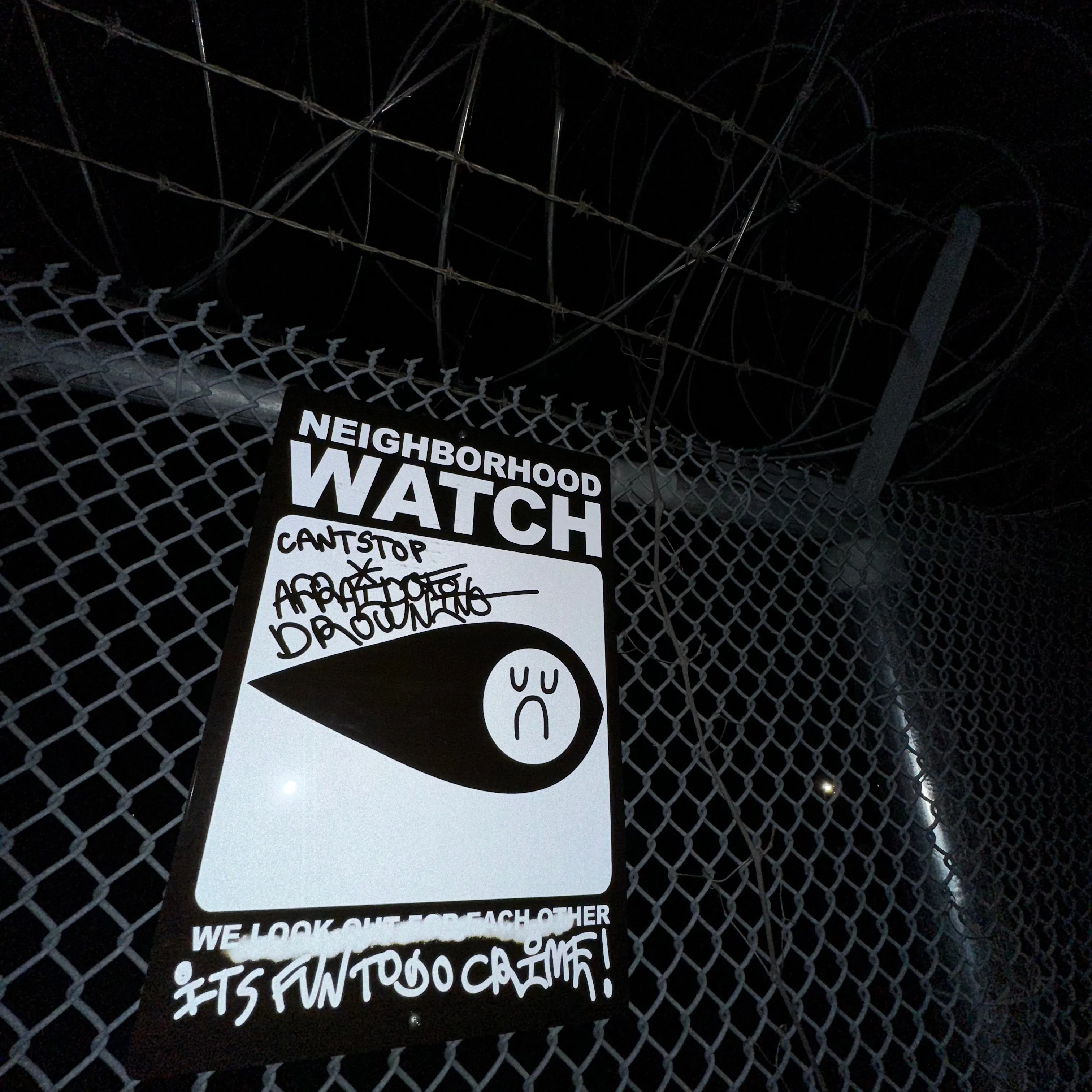 NEIGHBORHOOD WATCH STREET SIGN