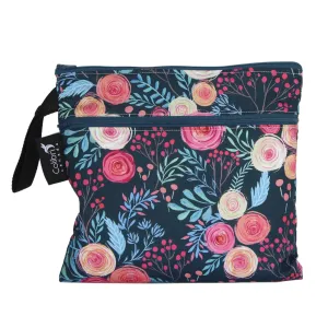 **NEW** Colibri Roses Dual Pocket Square Wet Bag