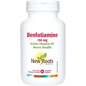 New Roots Benfotiamine 60 Vegetable Capsules