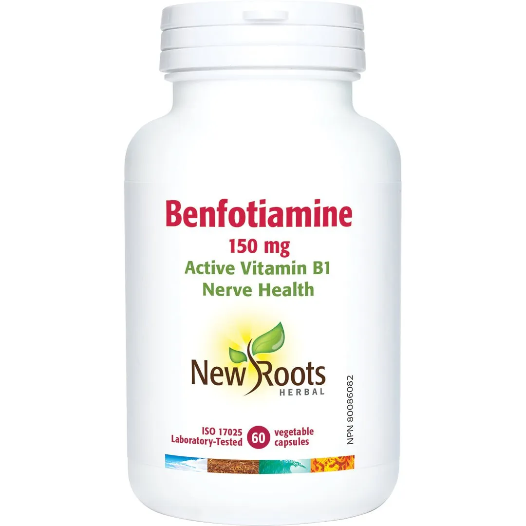 New Roots Benfotiamine 60 Vegetable Capsules