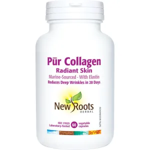 New Roots Pur Collagen Radiant Skin 60 Veg Capsules