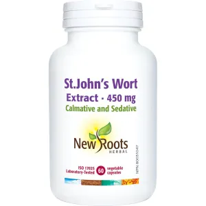 New Roots St. John’s Wort Extract 60 Veg Capsules
