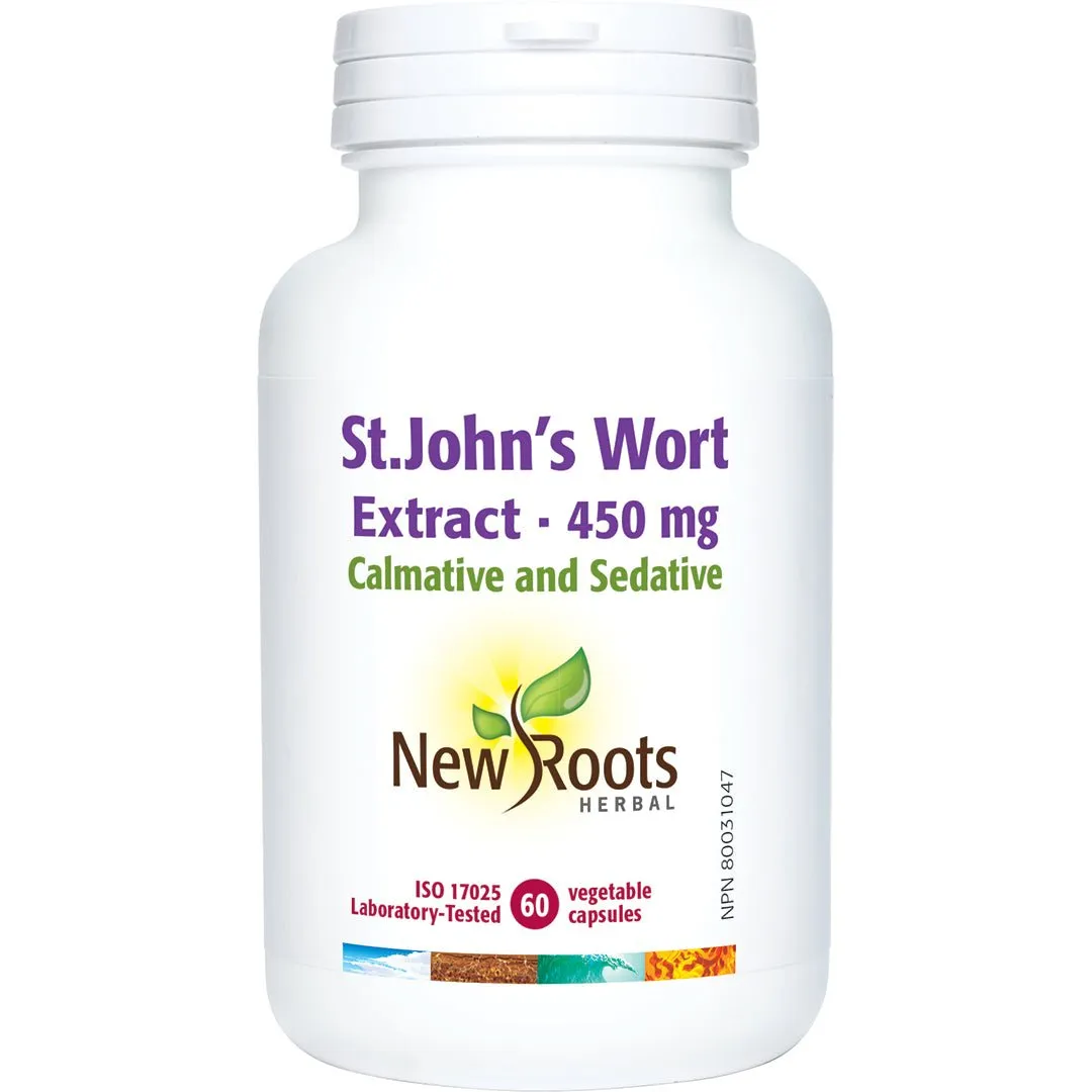 New Roots St. John’s Wort Extract 60 Veg Capsules