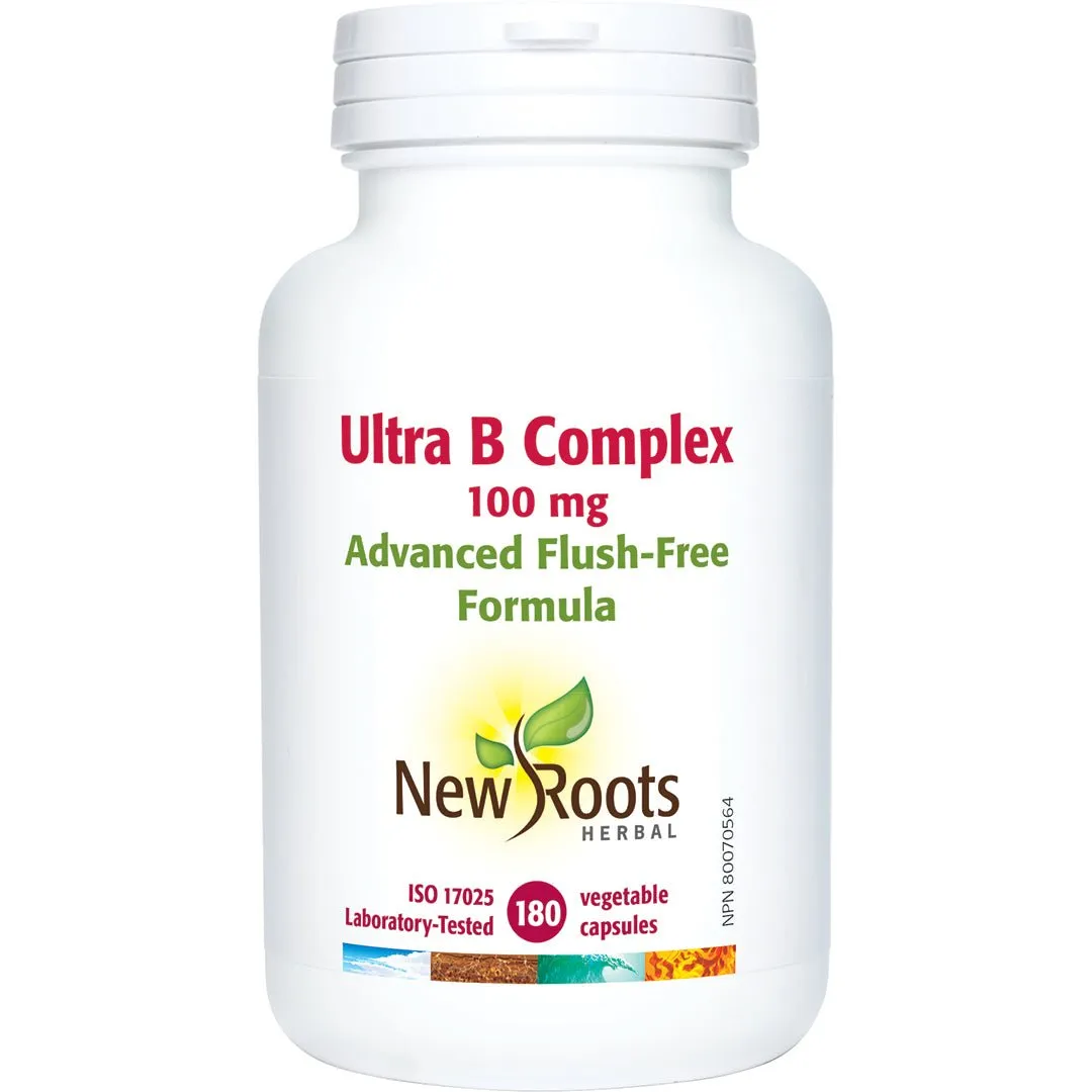 New Roots Ultra B Complex 100 mg Veg Capsules