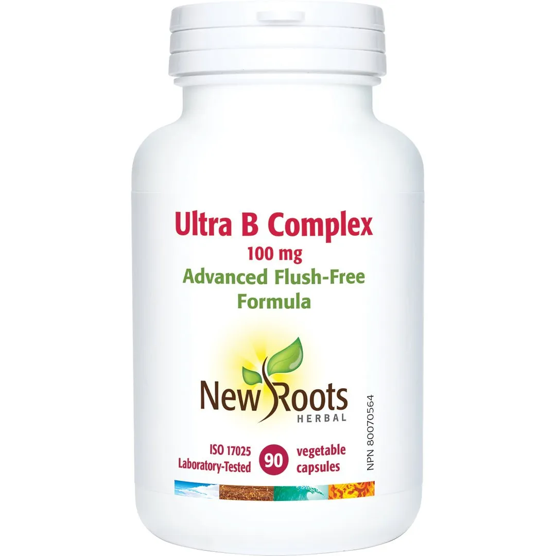 New Roots Ultra B Complex 100 mg Veg Capsules