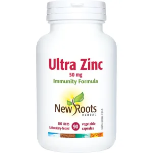 New Roots Ultra Zinc 50 mg 90 Capsules