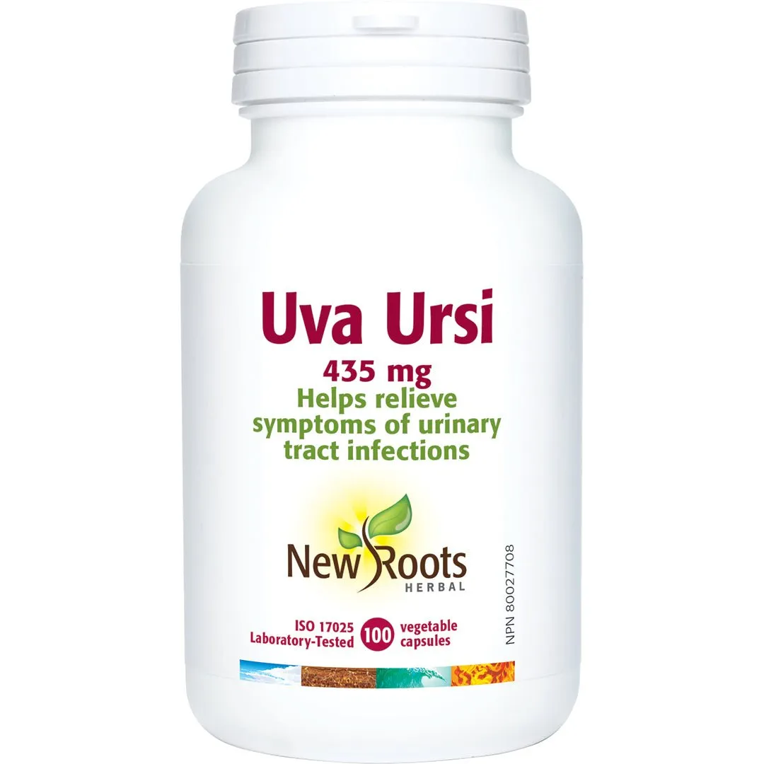 New Roots Uva Ursi 100 Veg Capsules