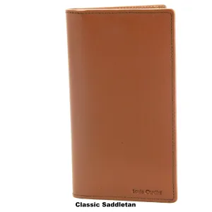 No 571- USA Cheque Book Cover (fully self leather lined)