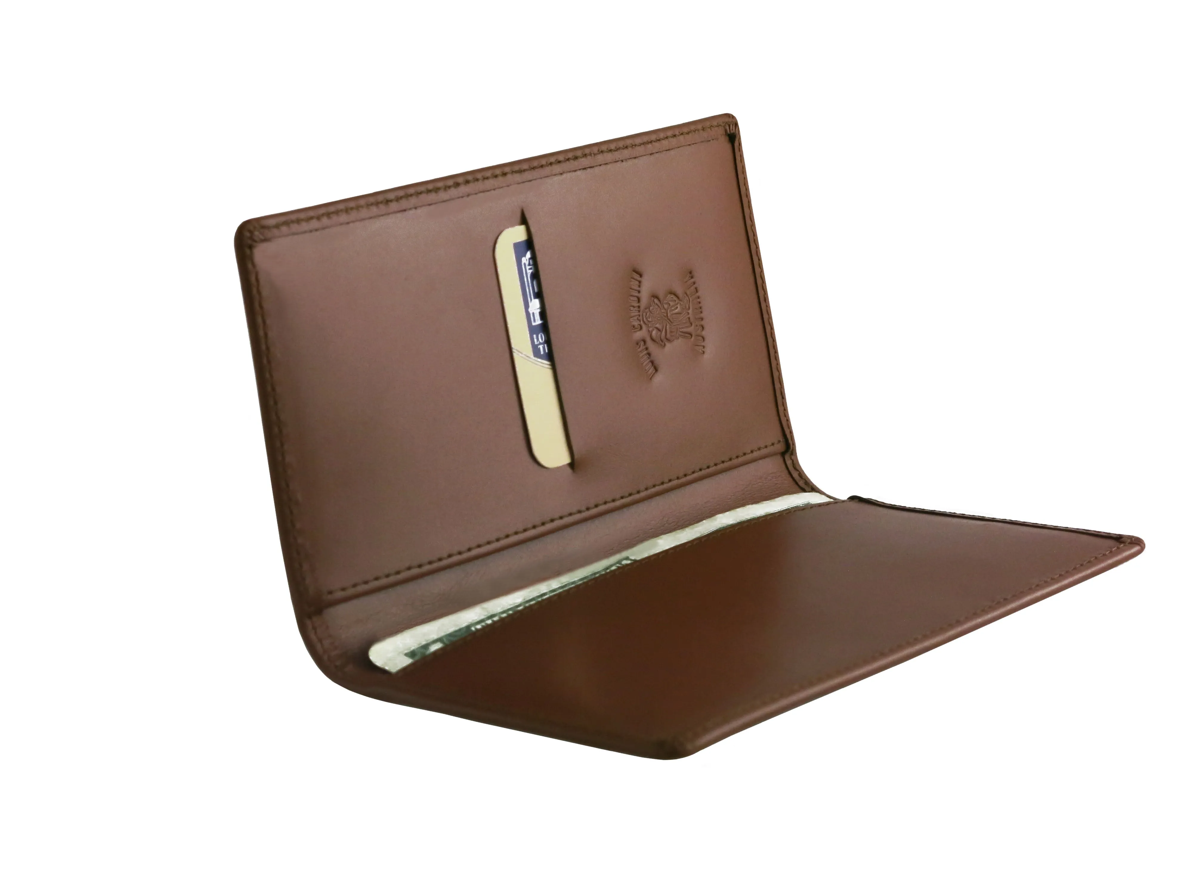 No 571- USA Cheque Book Cover (fully self leather lined)