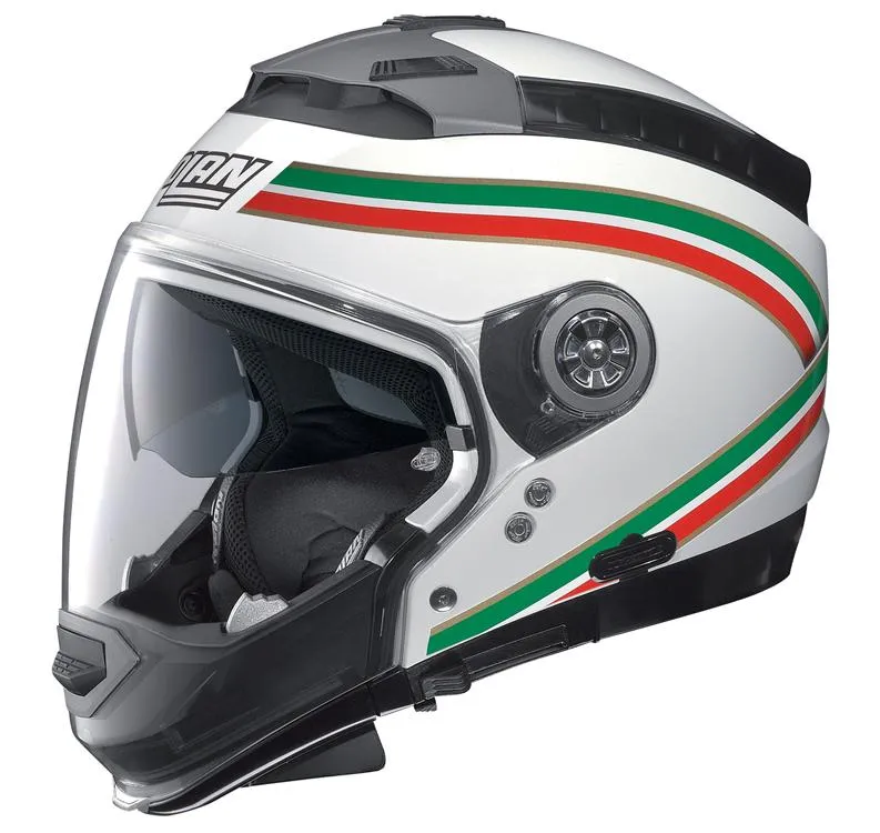 Nolan N44 Open Face/Full Face Helmet - white