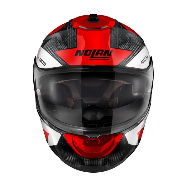 Nolan Xseries X903 Ultra Carbon Full Face Helmet - red