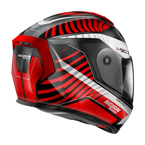 Nolan Xseries X903 Ultra Carbon Full Face Helmet - red