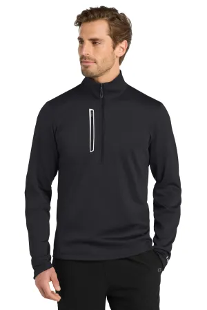 OGIO Fulcrum 1/4-Zip. OE701 Blacktop