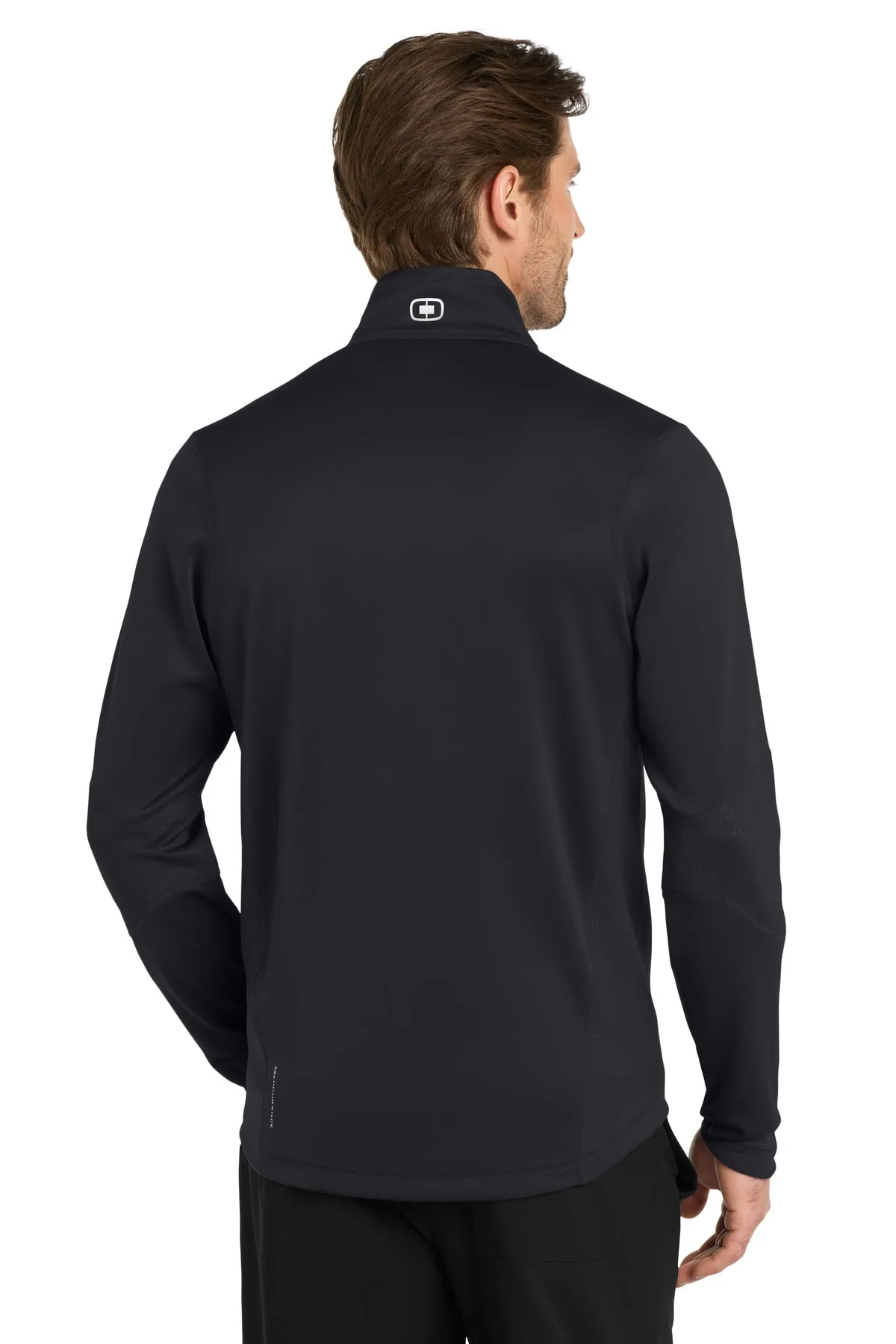 OGIO Fulcrum 1/4-Zip. OE701 Blacktop