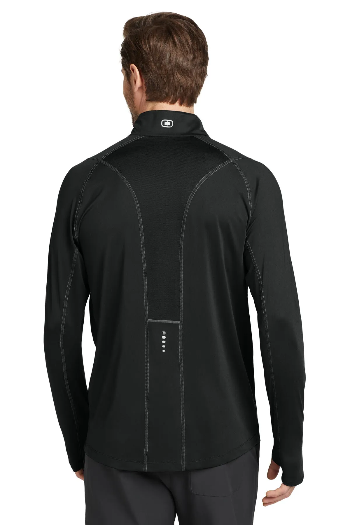 OGIO Nexus 1/4-Zip Pullover. OE335 Blacktop