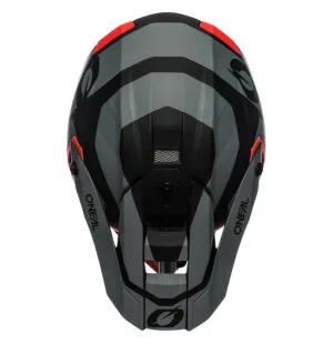 O'Neal 10SRS COMPACT Helmet - Grey/Red Matt