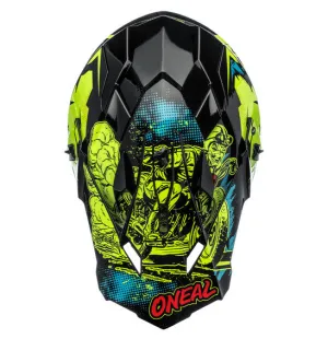 O'Neal Youth 2SRS VILLIAN Helmet - Neon Yellow