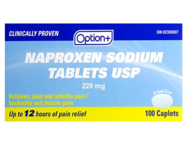 Option  Naproxen Sodium 24 Caplets