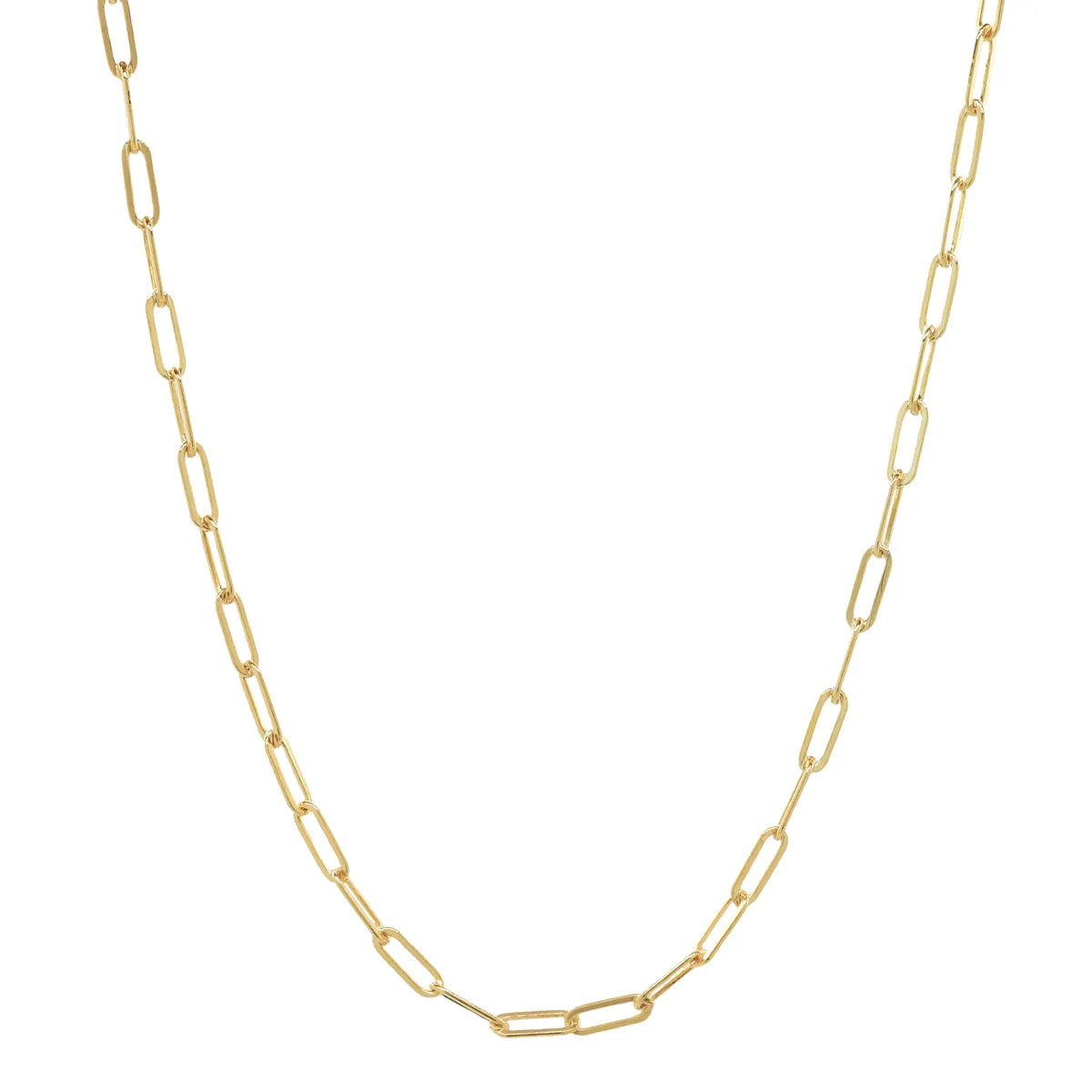 Oval Link Chain Necklace