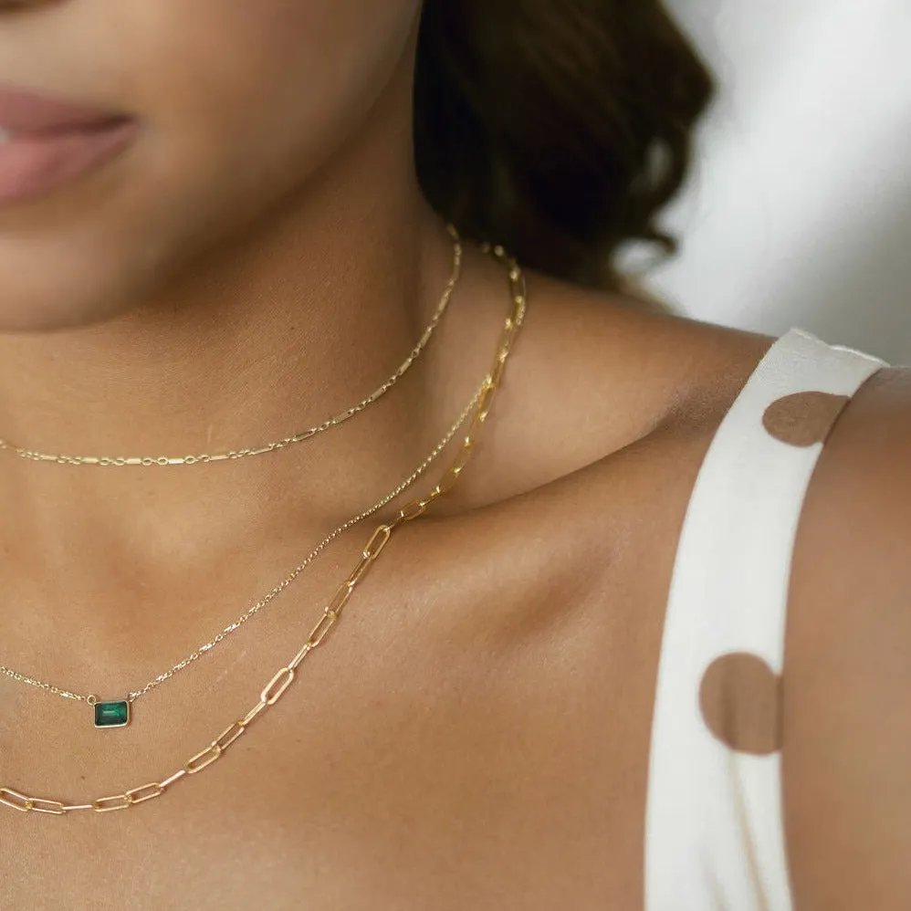 Oval Link Chain Necklace