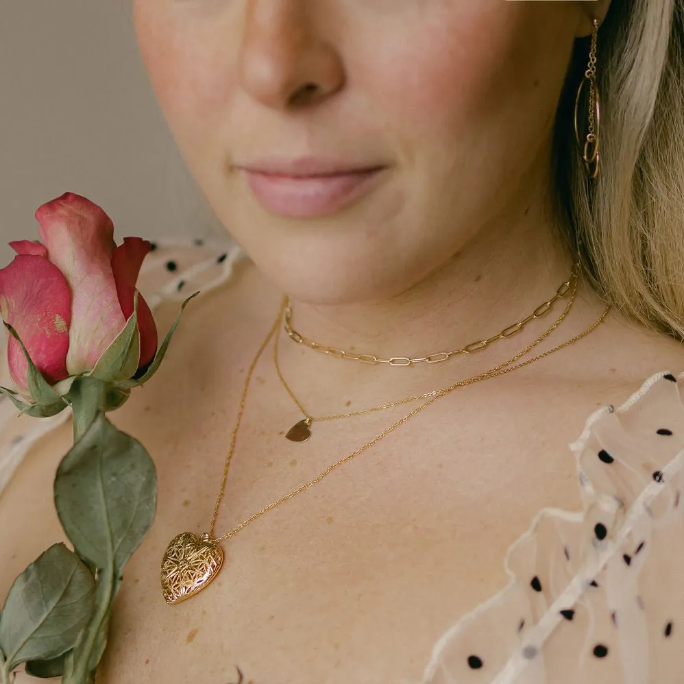 Oval Link Chain Necklace