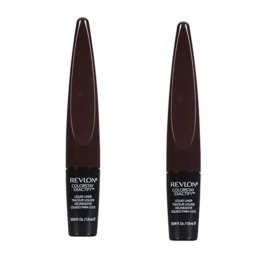 Pack of 2 Revlon Colorstay Exactify Liquid Liner , Sparkling Black 102