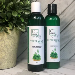 Peppermint & Tea Tree Shampoo and Conditioner. itchy scalp, cooling menthol