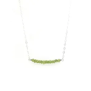 Peridot Gembar in Silver